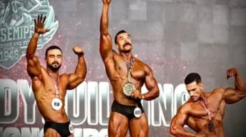 فريق كمال الأجسام بالقوات المسلحة يحرز 5 ميداليات في بطولة العالم بالسعودية 1